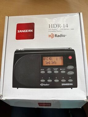 Sangean HDR-14 AM/FM Portable Radio - New